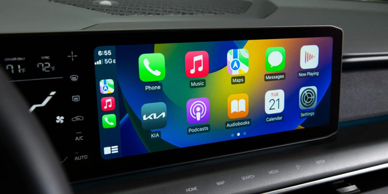 2025 Kia EV9 Interior Touch Screen