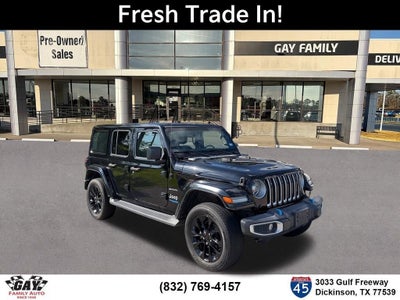 2022 Jeep Wrangler 4xe Unlimited Sahara 4x4
