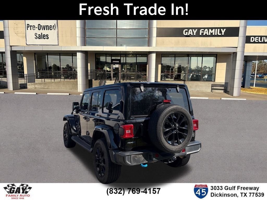 2022 Jeep Wrangler 4xe Unlimited Sahara 4x4