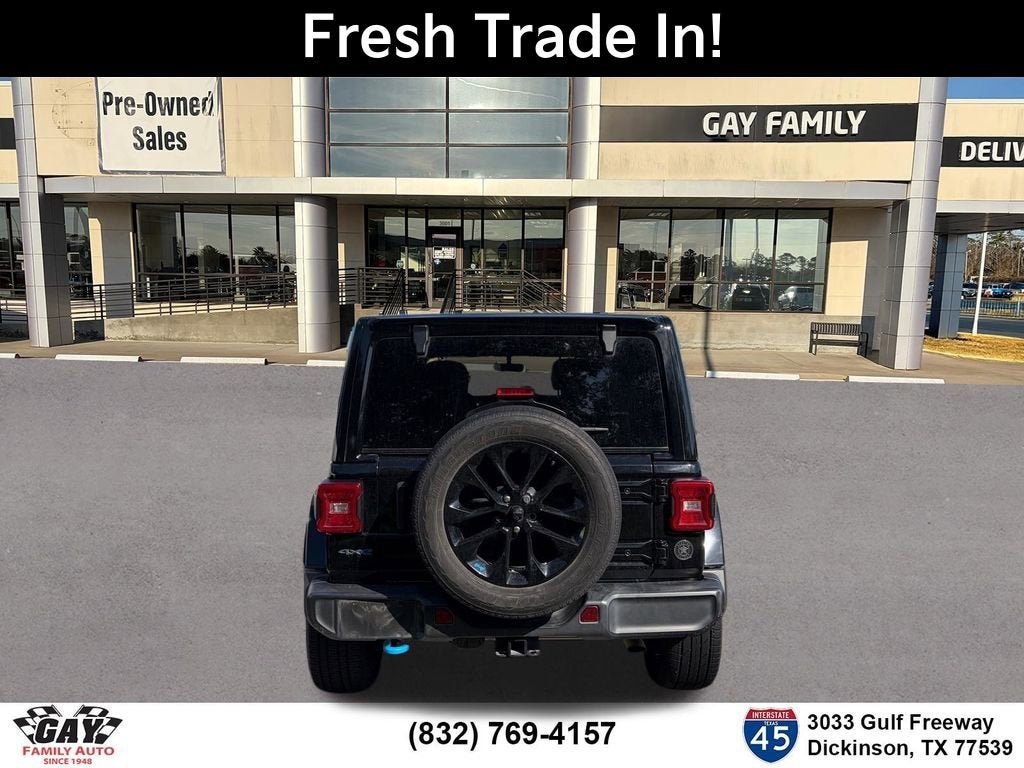 2022 Jeep Wrangler 4xe Unlimited Sahara 4x4