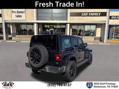 2022 Jeep Wrangler 4xe Unlimited Sahara 4x4