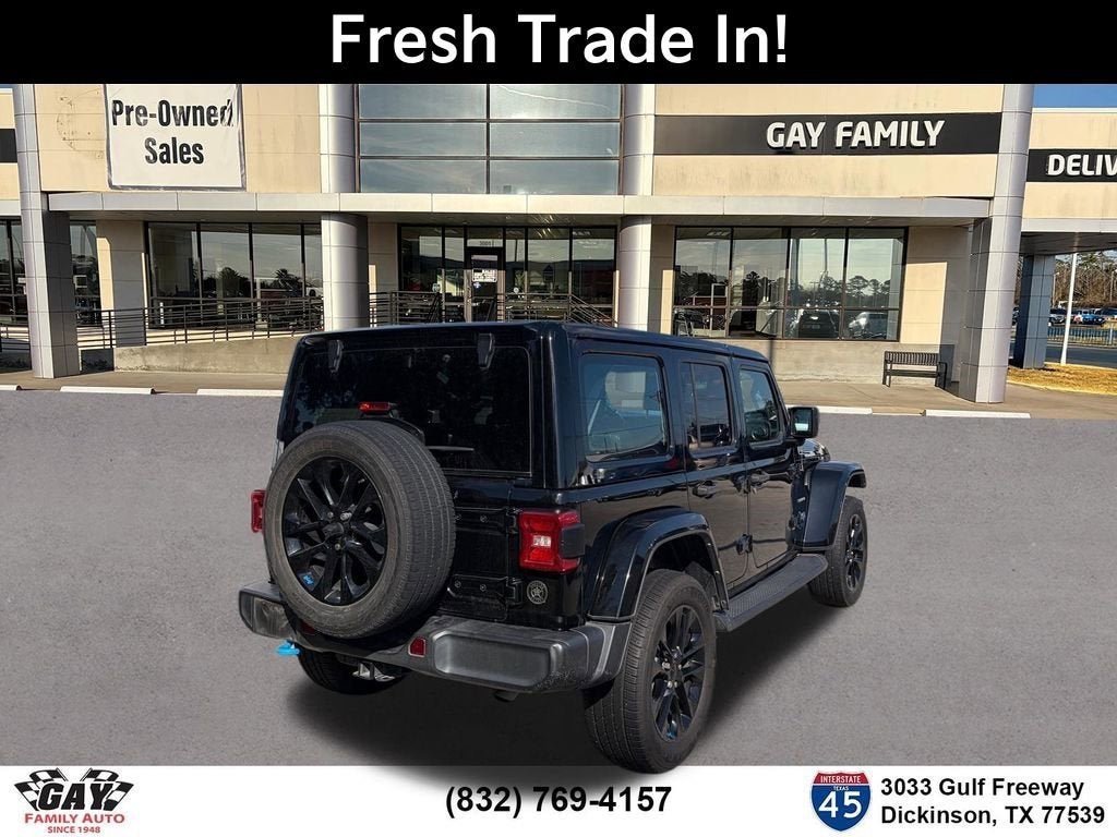 2022 Jeep Wrangler 4xe Unlimited Sahara 4x4