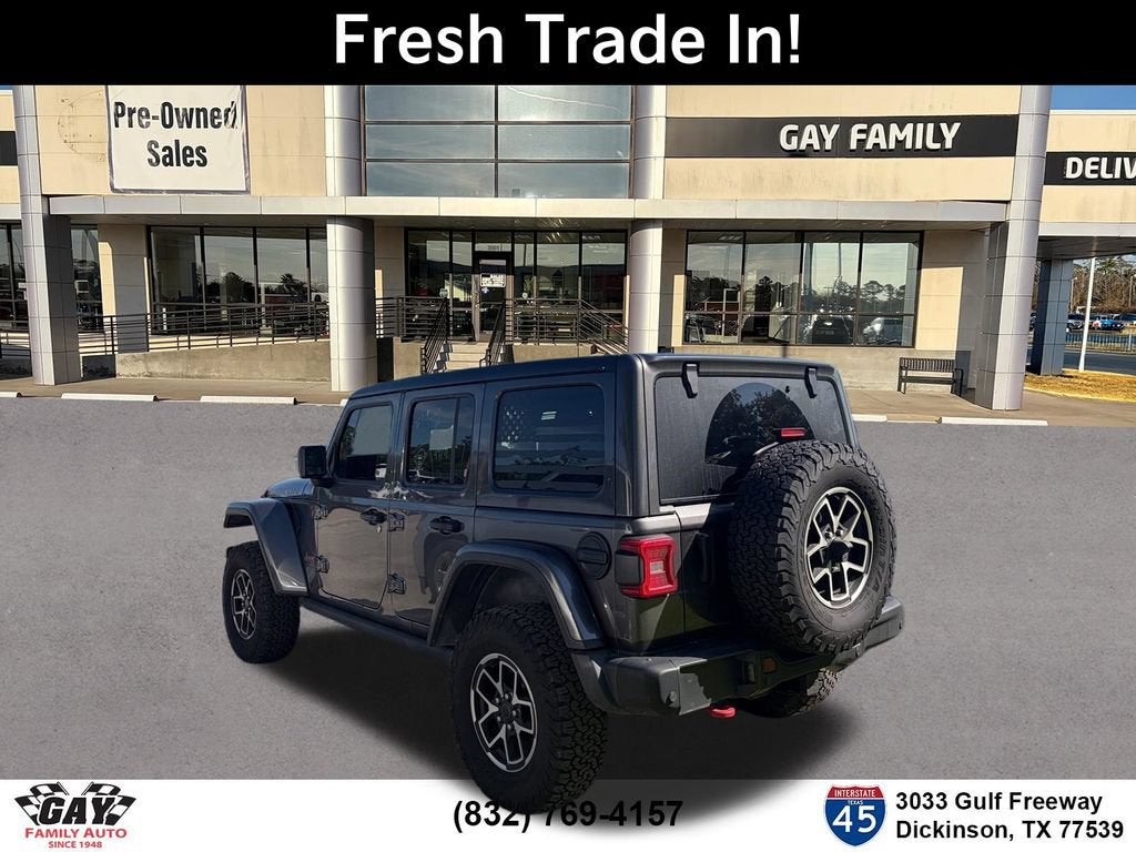 2025 Jeep Wrangler 4-Door Rubicon 4x4