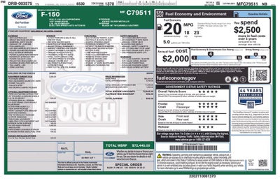 2021 Ford F-150 Platinum