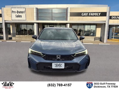 2025 Honda Civic Sedan Sport