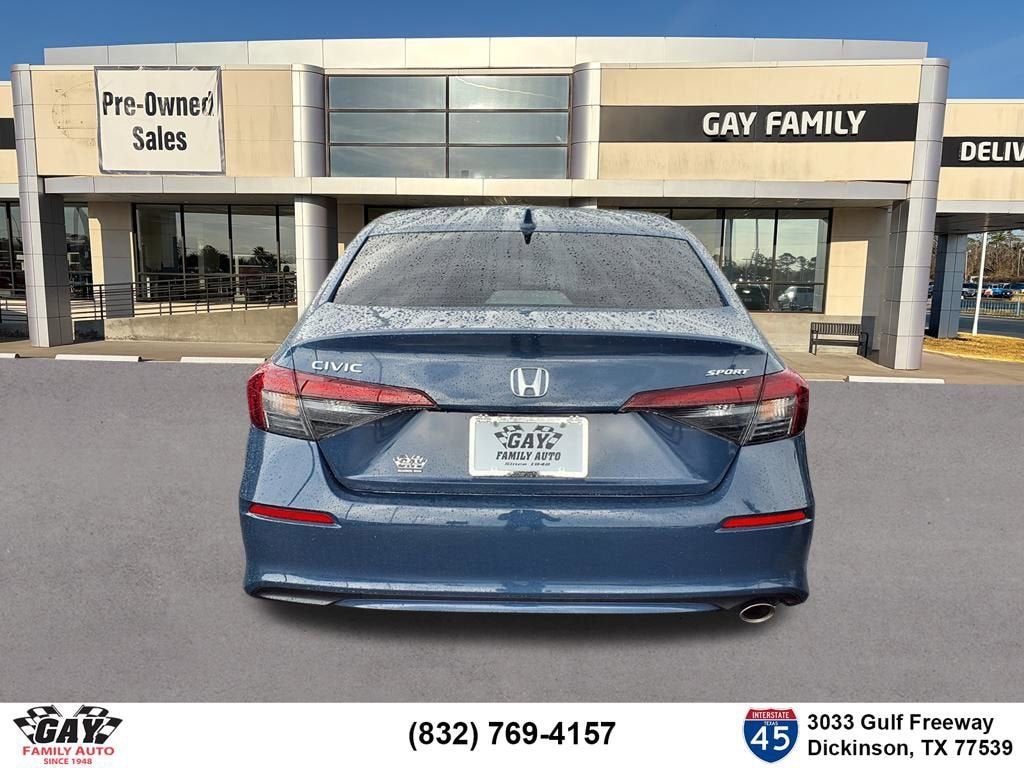 2025 Honda Civic Sedan Sport