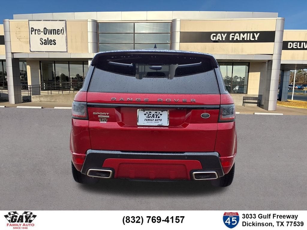 2019 Land Rover Range Rover Sport Supercharged Dynamic