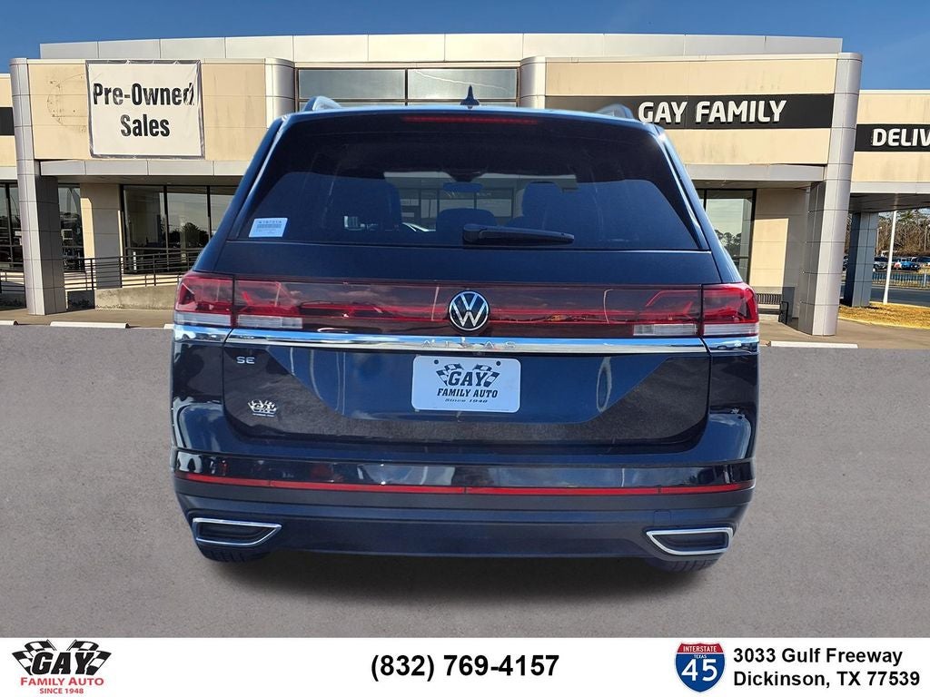 2024 Volkswagen Atlas 2.0T SE