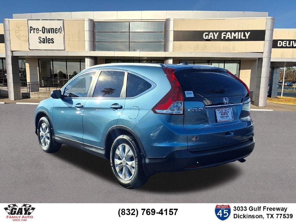 Used 2014 Honda CR-V EX-L with VIN 2HKRM3H70EH560772 for sale in Dickinson, TX
