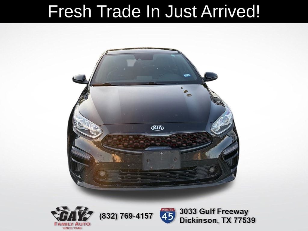 Used 2021 Kia Forte GT-Line with VIN 3KPF34AD2ME369658 for sale in Dickinson, TX