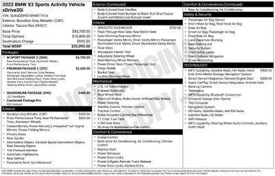 2022 BMW X3 sDrive30i