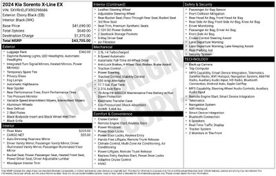2024 Kia Sorento X-Line EX