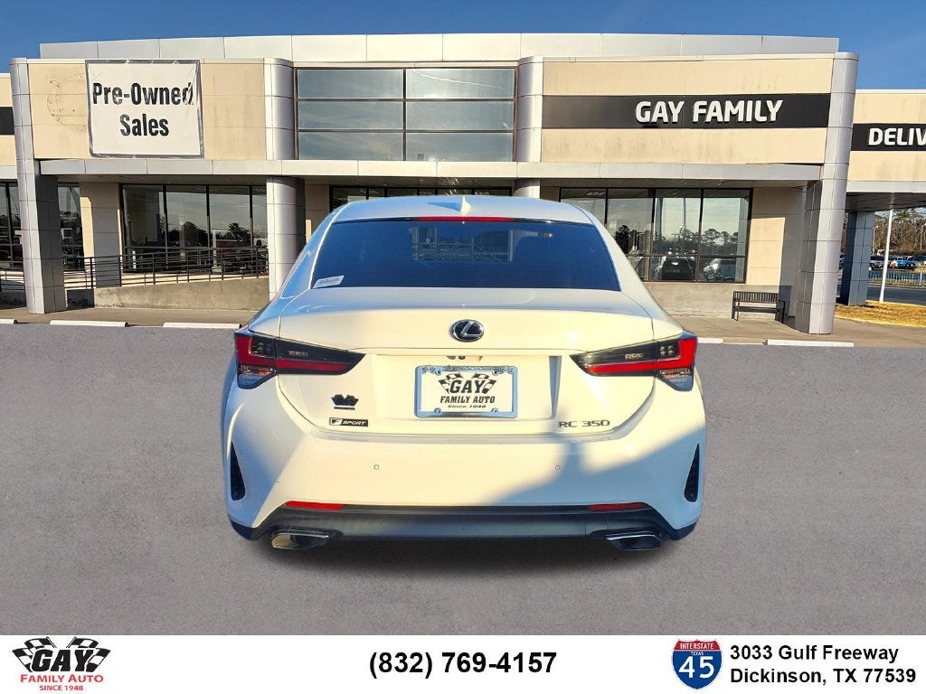 2021 Lexus RC 350 F Sport