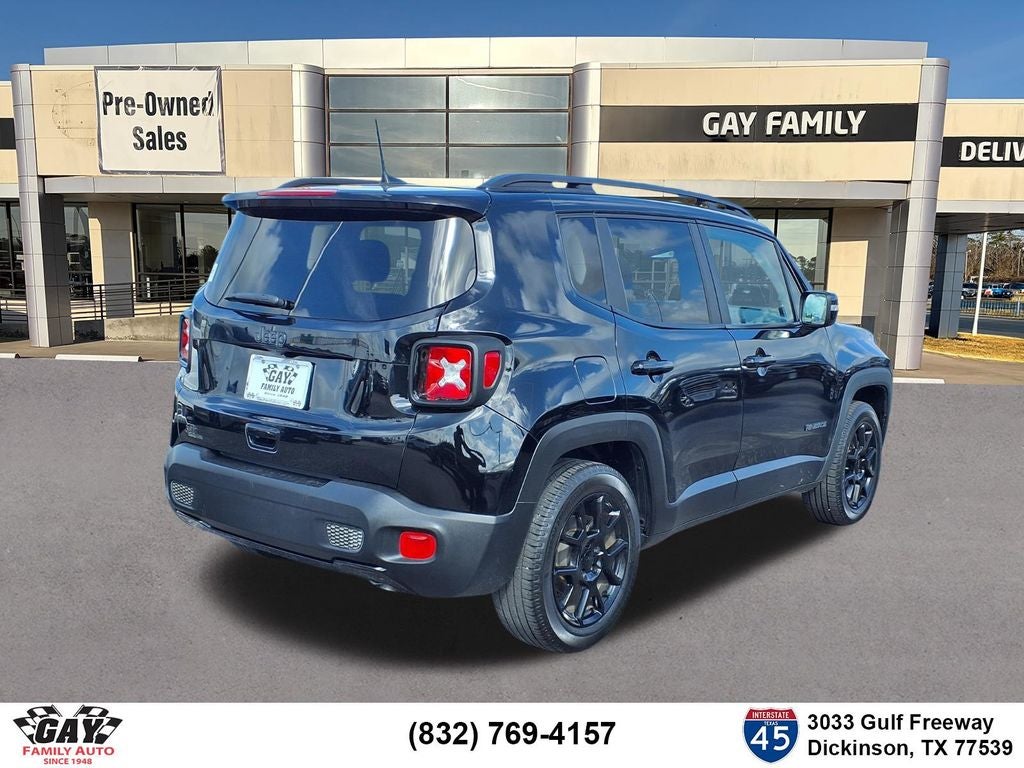 Used 2020 Jeep Renegade Altitude with VIN ZACNJABBXLPL42252 for sale in Dickinson, TX